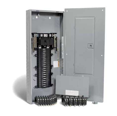 electrical panel box square d|Square D electrical panel box.